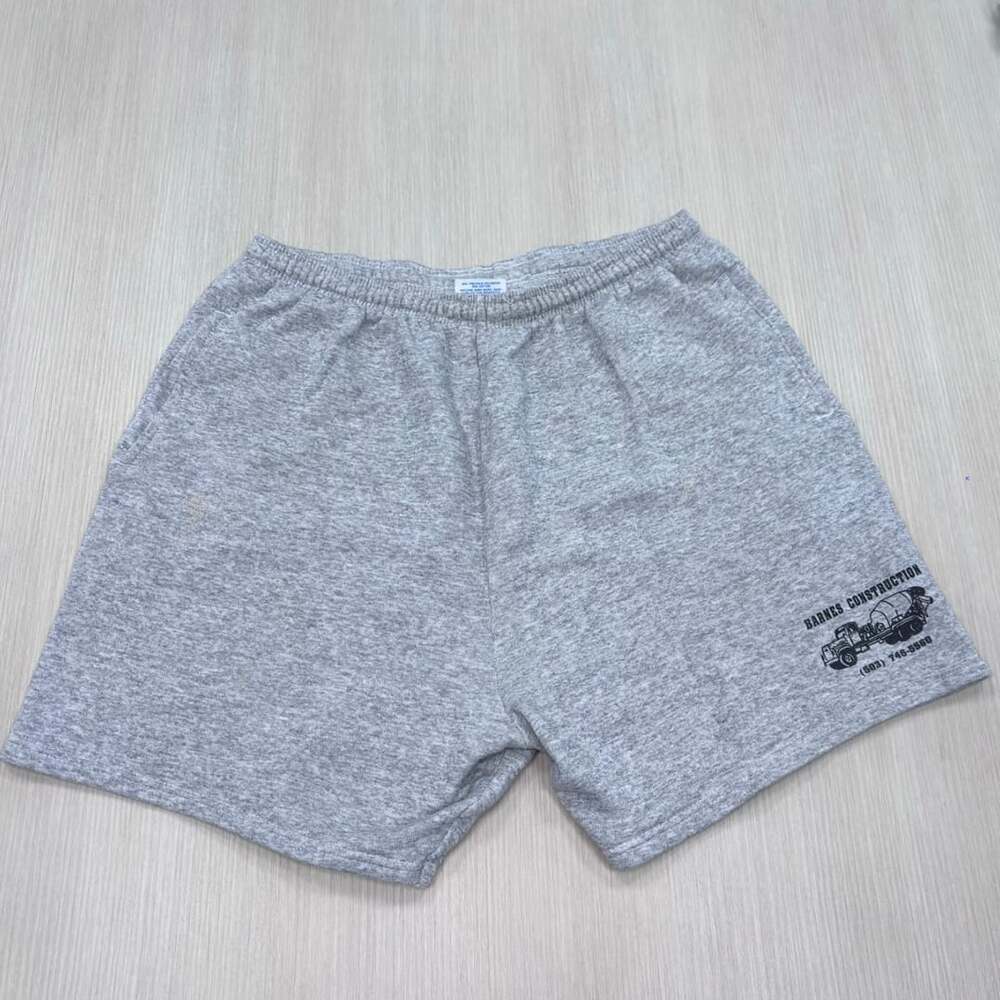 Santee Sweats Vintage Graphic Sweat Shorts XL Grey Made in USA